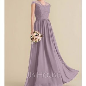 JJ’s House Purple Bridesmaid Dress